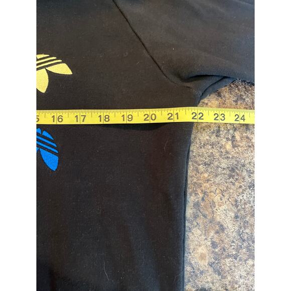 Adidas Originals Adicolor‎ Shattered Trefoil Hoodie Black Men Medium - Picture 8 of 10